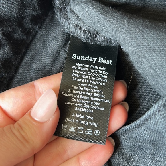 Sunday best Jean shorts - Picture 3 of 4